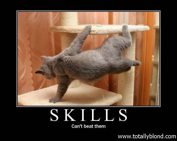 Skills - can't beat them