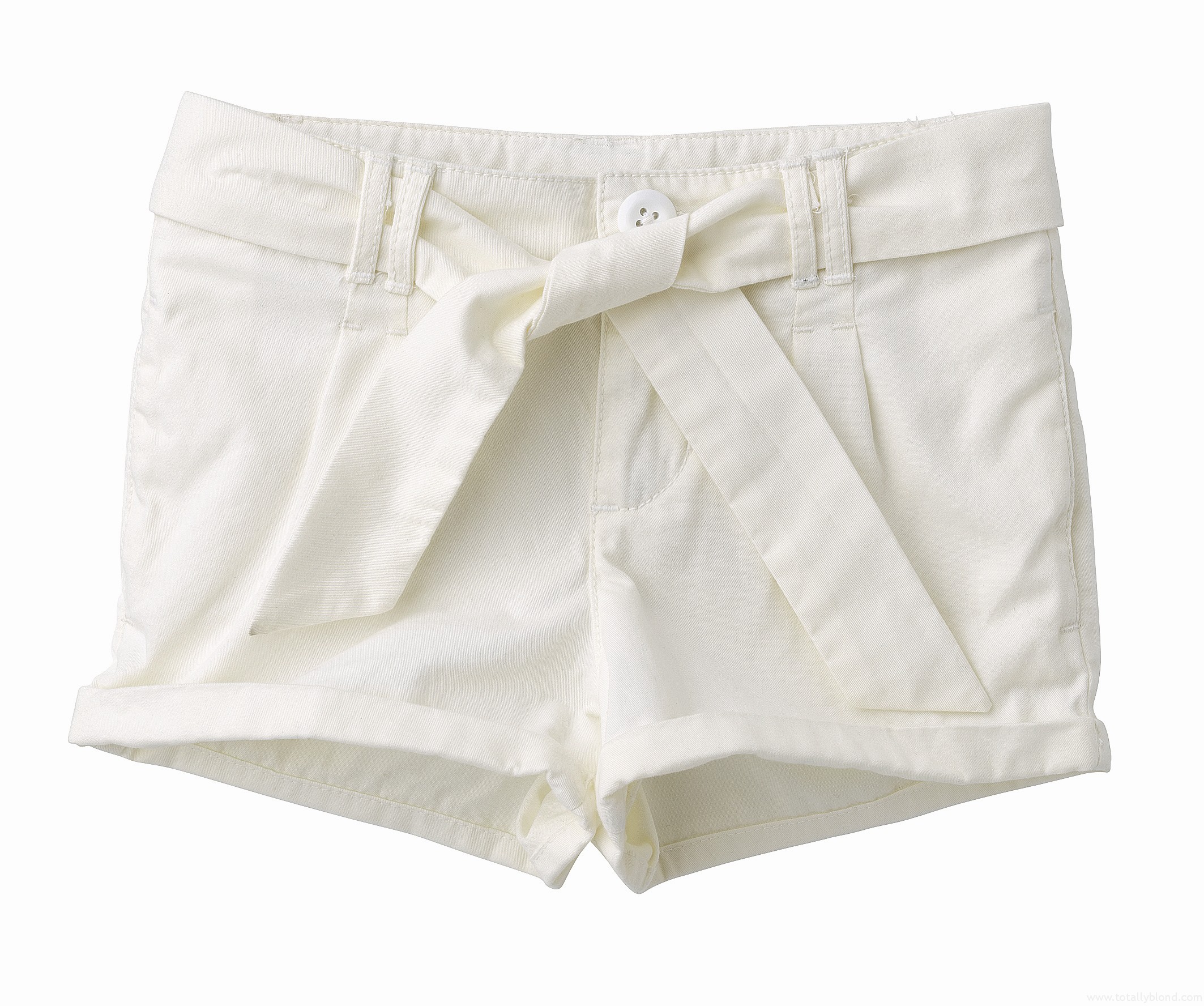 Cream_cotton_shorts