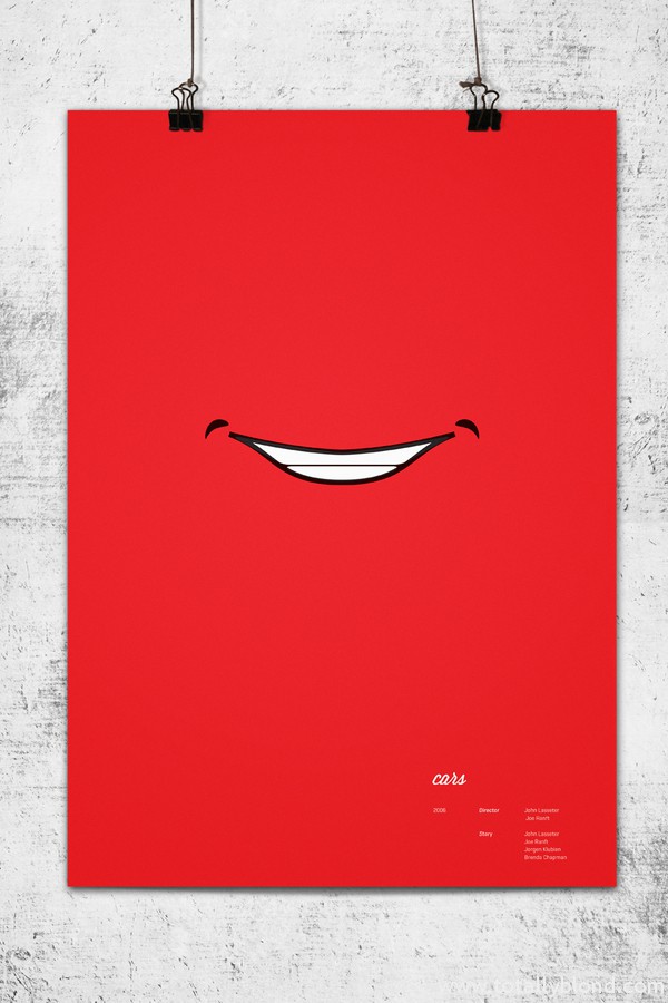 Pixar-Minimalist-Poster-Cars-Lightening-Mc-Queen