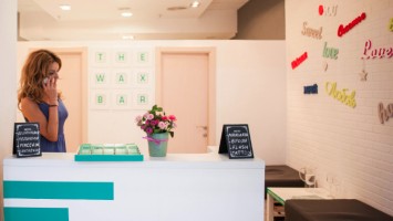 the wax bar reception