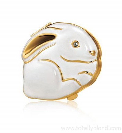 Year of the Rabbit Powder Compact