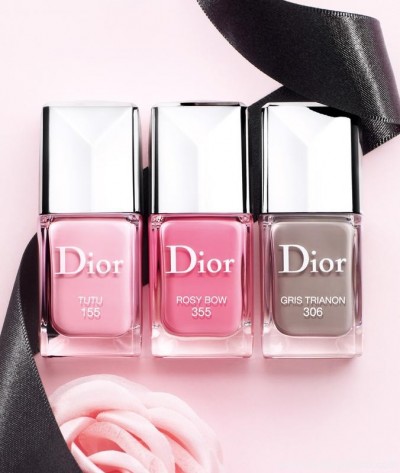 Dior Cherie Bow Spring 2013 nails