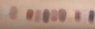 Maybelline The Nudes swatches