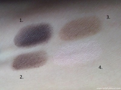Guerlain Eyebrow Kit 4 Long-Lasting Powders Tailor-Made Shades 00 Universel swatches